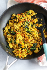 Quick & Easy, Savory Tofu Scramble