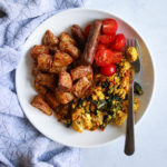 Quick & Easy, Savory Tofu Scramble