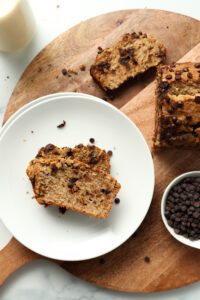 Vegan Chocolate Chip Banana Bread