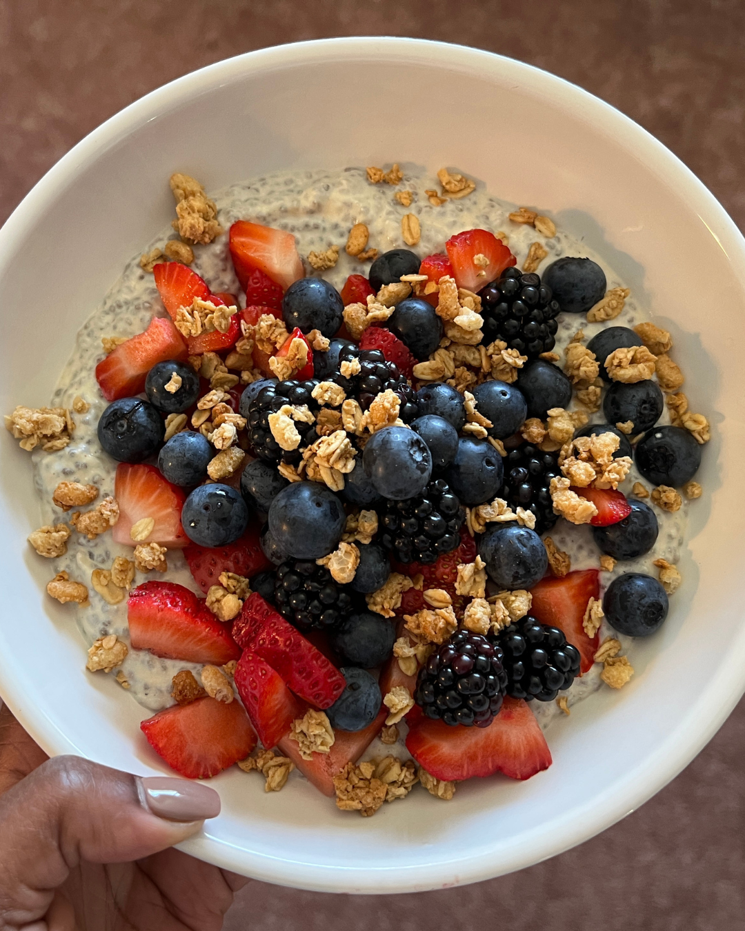 coconut chia pudding